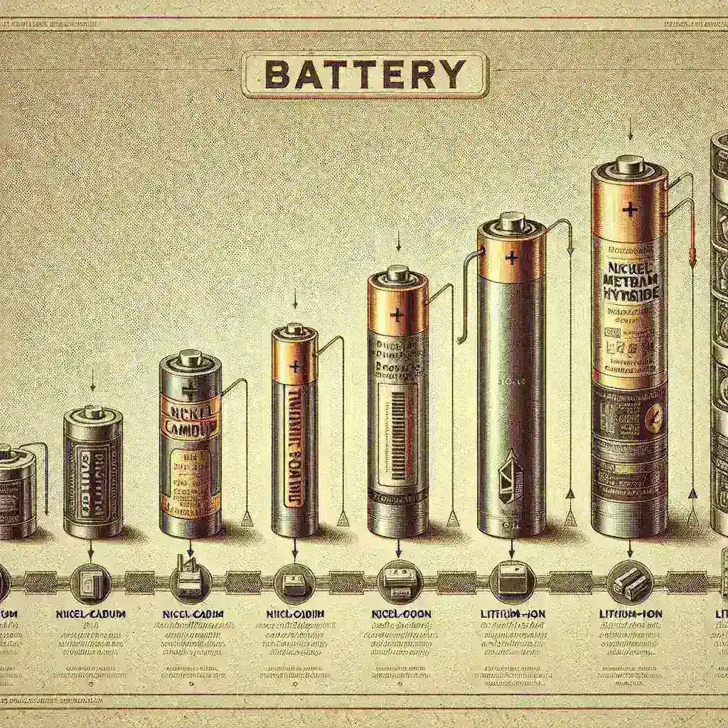 How Battery Types Evolved from Nickel to Lithium Power